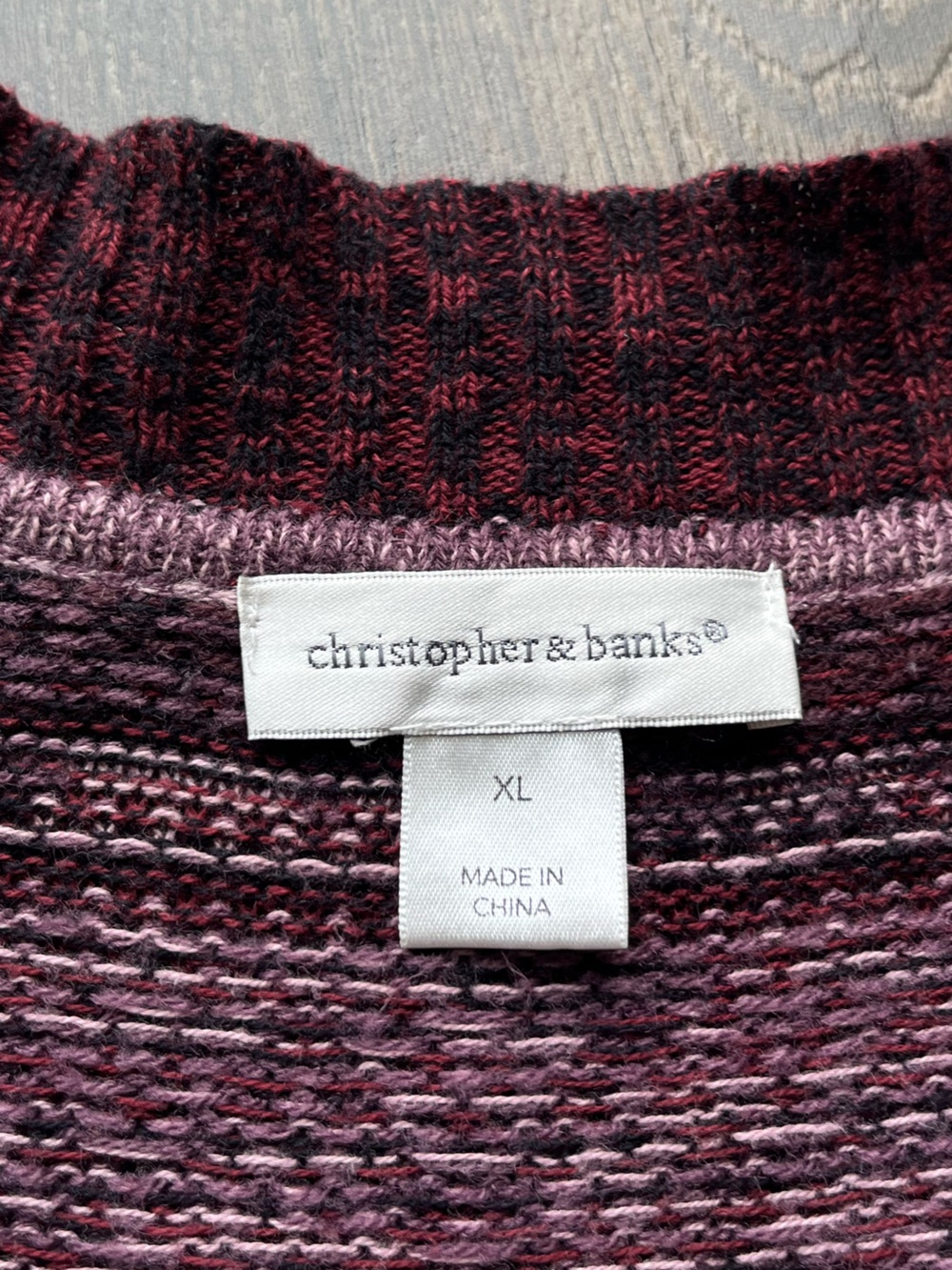 Christopher & Banks Boho Patterned Open-Front Cardigan - Picture 7 of 10